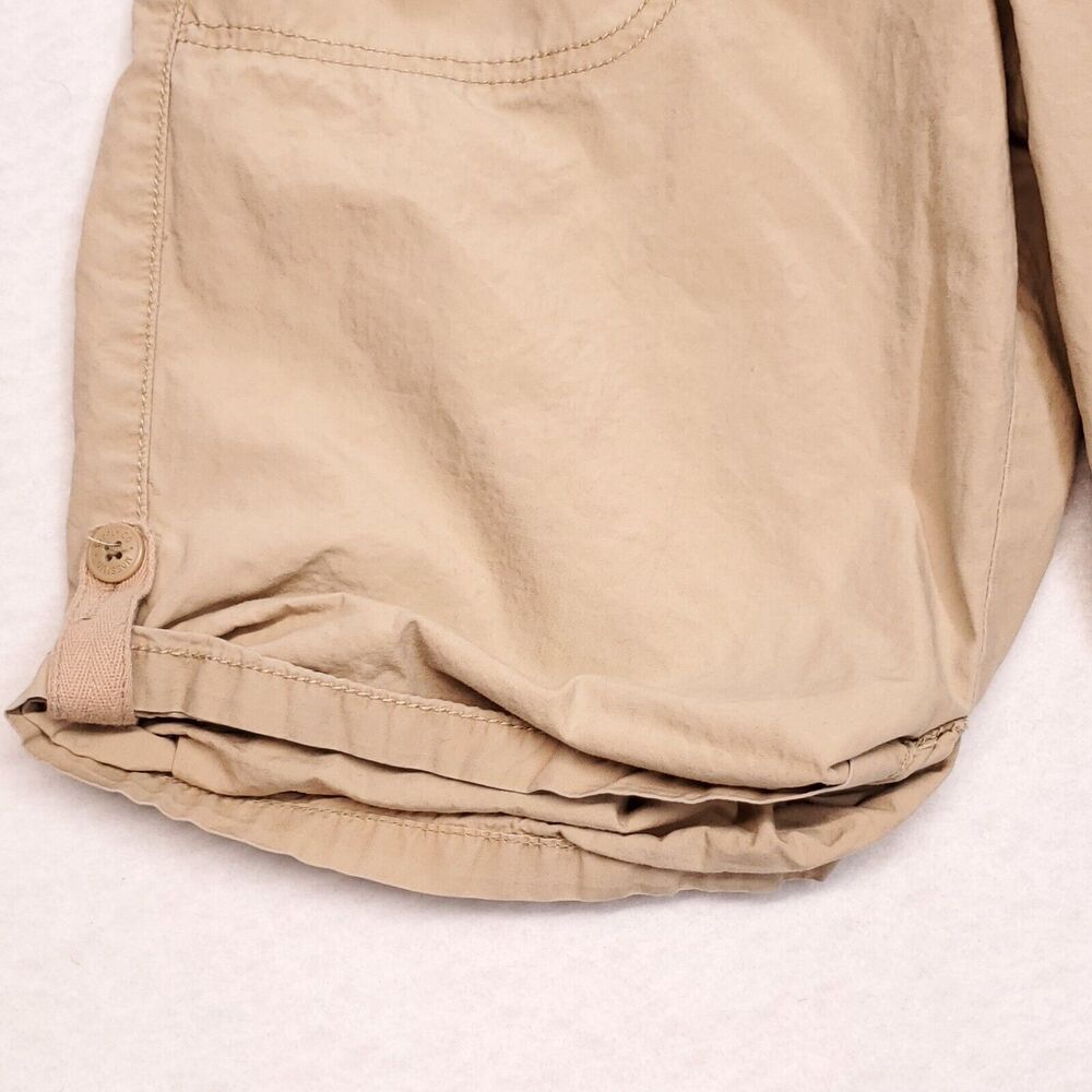 Mossimo Supply Co Button Zip Casual Chino Short Shorts Womens Size 7 Beige - Picture 5 of 8